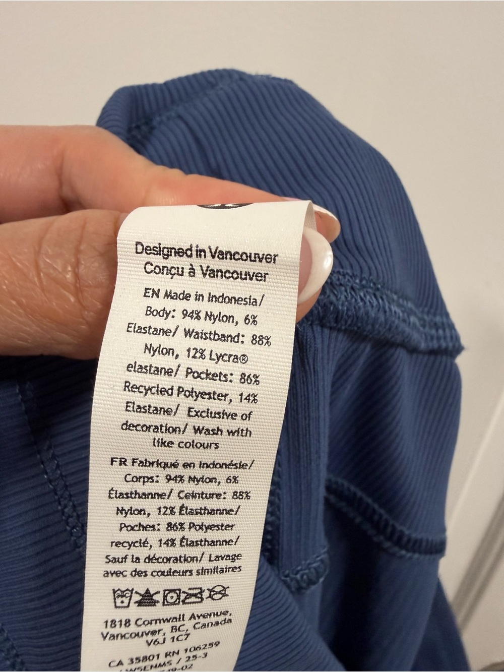 Lululemon Dance Studio Joggers Blue Size 12 - Picture 6 of 6